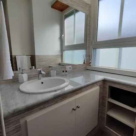 White & Wood House In * Rome